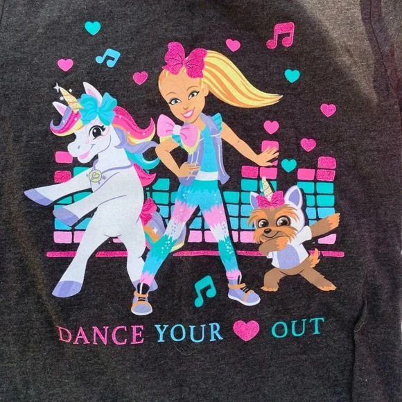 Size 7 jojo siwa shirt - Picture 2 of 3